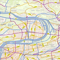 Logo aplikace - Cycling master plan (proposal)