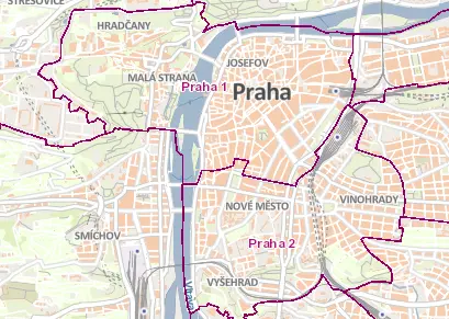 Logo aplikace - Atlas Prahy
