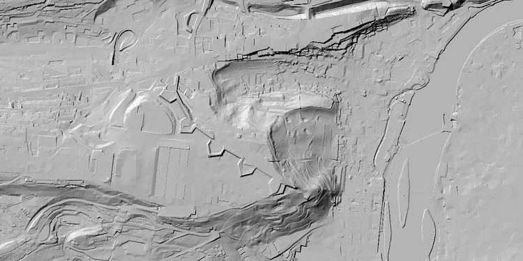 Obrázek článku - Digital terrain model