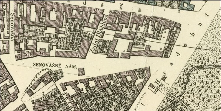 Obrázek článku - First plans of Prague