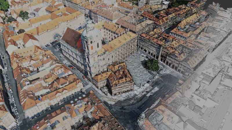 Obrázek článku - Photorealistic model of Prague