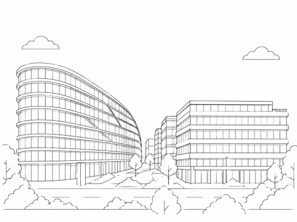 Obchodní komplex Gen - sketch